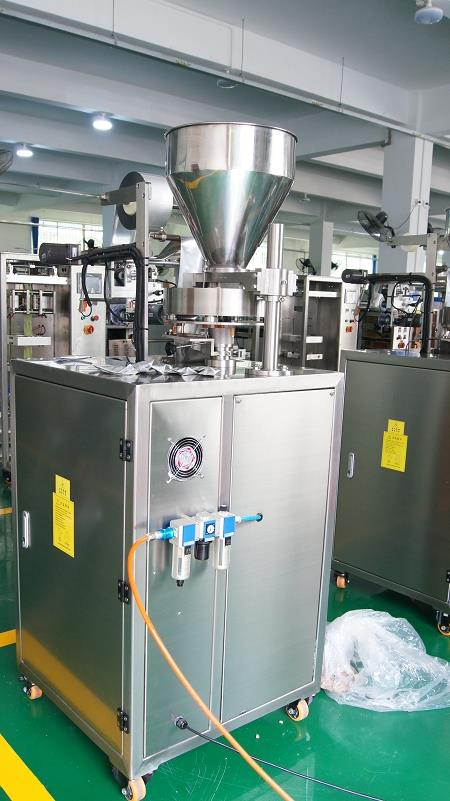 Semi automatic Powder Mixing Filling Machine
